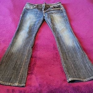 NWOT Cello Dark Wash Distressed Jeans! UNBELIEVABLE  price!